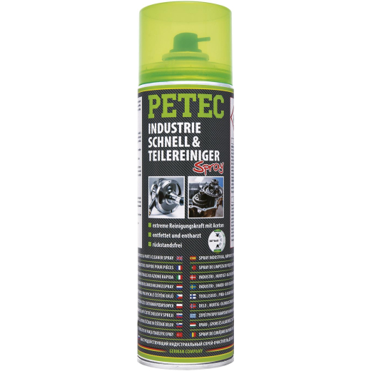 Petec 71750 Industrie-, Schnell-& Teilereiniger Spray 500 ml