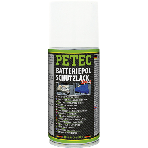 Petec 72650 Batteriepol-Schutzlack Spray blau 150 ml