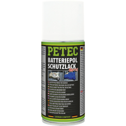 Petec 72650 Batteriepol-Schutzlack Spray blau 150 ml