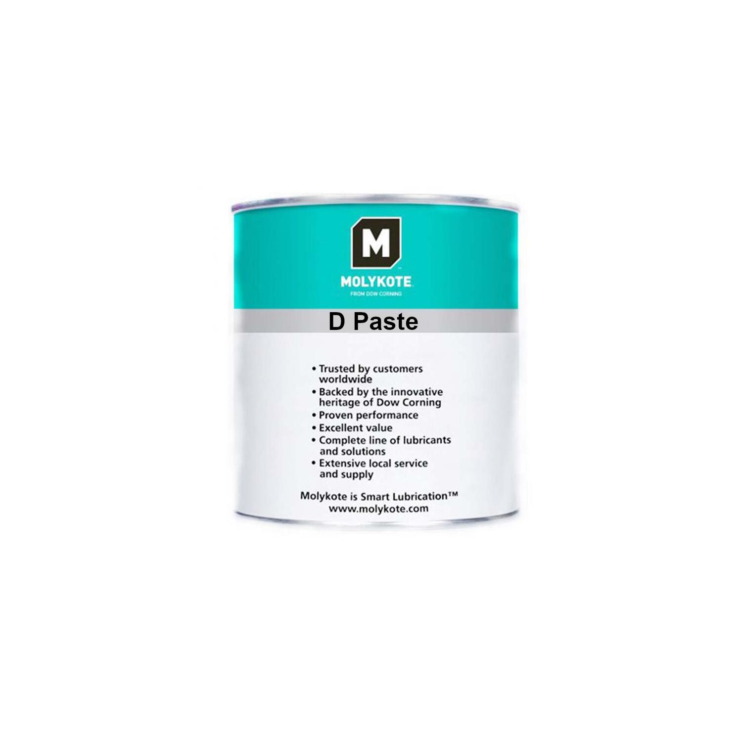 Produktbild von Molykote D Paste Festschmierstoff 50g – Für Montage & Einlauf, -25°C Bis +250°C, Schützt Vor Verschweißungen