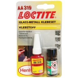 Loctite AA 319 Glasklebeset / Metallklebeset 5g / 5g IDH...
