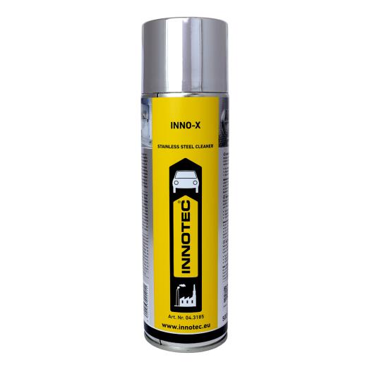 Innotec INNO-X 500 ml Reinigungs- und Glanzmittel für Edelstahl Chrom Alu