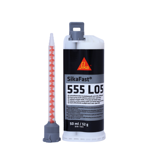 SikaFast-555 L05 2K-Klebstoff 50 ml Dual-Kartusche