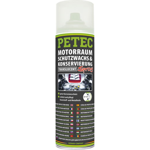 Petec 73430 Motorschutzwachs Spray 500 ml
