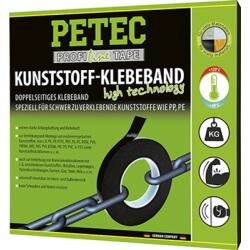 Petec Kunststoff-Klebeband 10 m × 19 mm × 1,1...