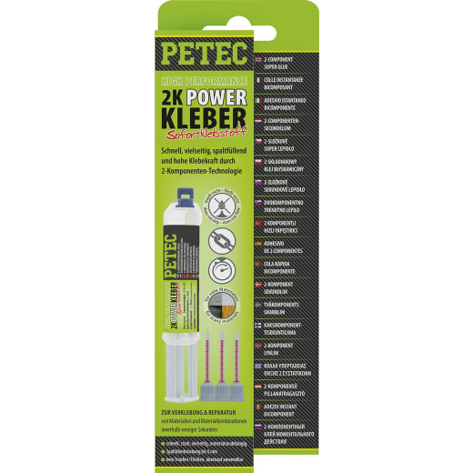 Petec 93510 2K-POWERKLEBER high performance 11 ml