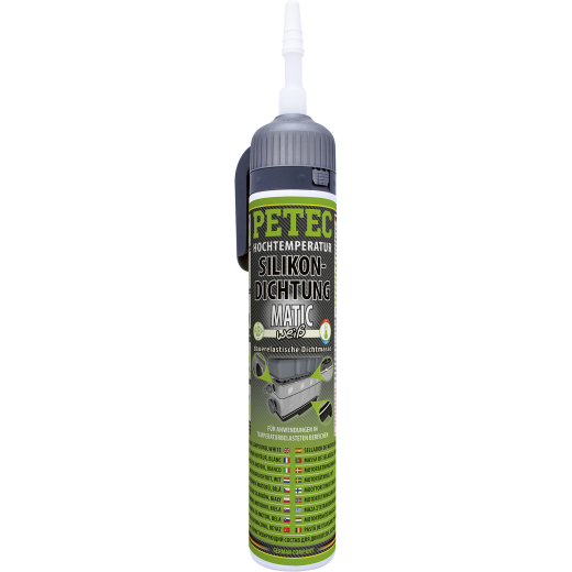 Petec Hochtemperatur Silikondichtung MATIC weiß 200 ml