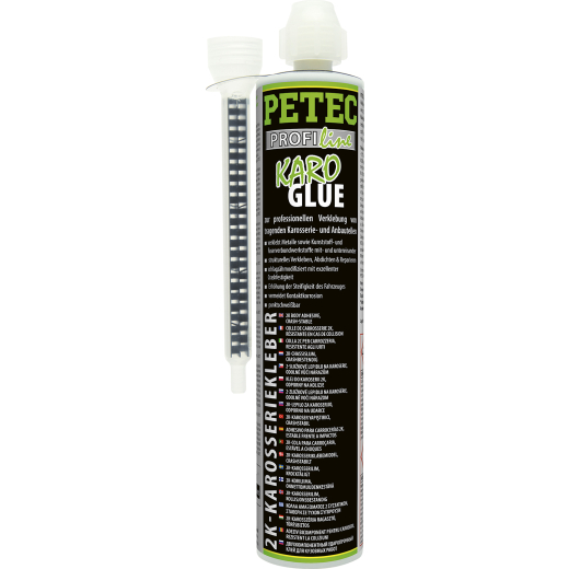 Petec 98195 Karo-Glue, 2K-Karosseriekleber 195 ml Kartusche