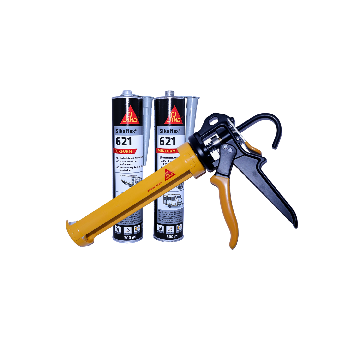 SIKAFLEX 621 weiß 300ml Kleb-und Dichtstoff - Fahrzeugteile, Industrieteile, Kfz-Ersatzteile